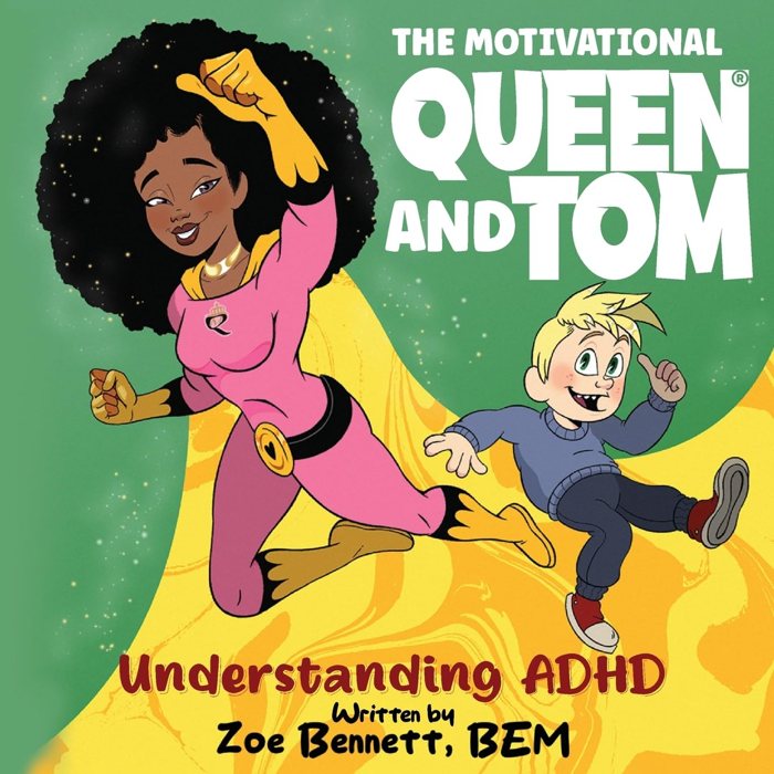 The Motivational Queen and Tom book cover
